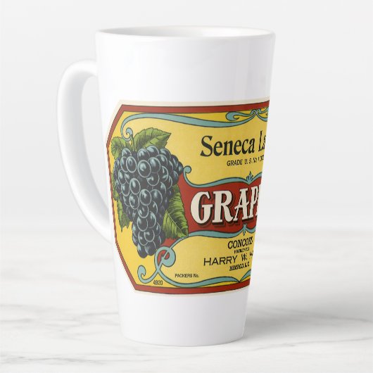 Vintages Fruchtkorb Milchtasse (Linke Ecke)