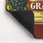 Vintages Fruchtkorb Mousepad (Ecke)