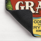 Vintages Fruchtkorb Mousepad (Ecke)
