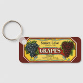 Vintages Fruchtkorb Schlüsselanhänger (Rückseite)