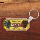 Vintages Fruchtkorb Schlüsselanhänger (Vorderseite)