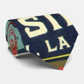 Vintages Fruchtkorb-Siegel Art Patriot Erdbeeren Krawatte (Gerollt)