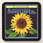 Vintages Fruchtkorb Untersetzer (Vorderseite)