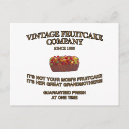 Vintages Fruchtkuchen Postkarte