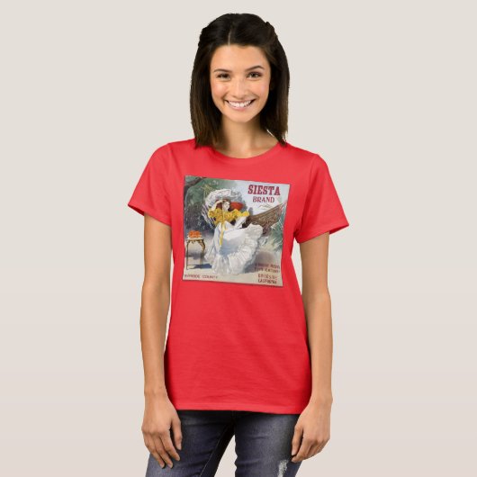 "Vintages Fruchtlabel" T-Shirt (Vorne ganz)