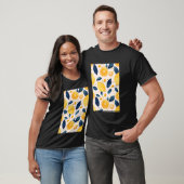 Vintages Fruchtmuster Art Lemon 3 T-Shirt (Unisex)