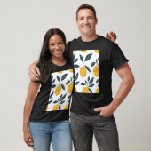Vintages Fruchtmuster Art Lemon T-Shirt (Unisex)