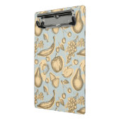 Vintages Fruchtmuster Mini Klemmbrett (Gewinkelt2)