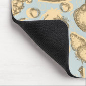 Vintages Fruchtmuster Mousepad (Ecke)