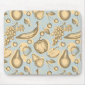 Vintages Fruchtmuster Mousepad (Vorne)