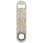 Vintages Fruchtmuster Speedflaschenöffner (Rückseite)