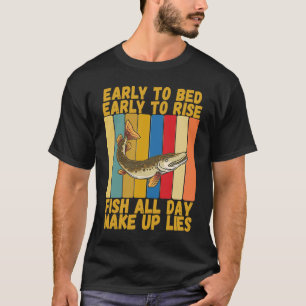 Vintages Frühbett Frühaufstehendes Sonnenbrand T-Shirt