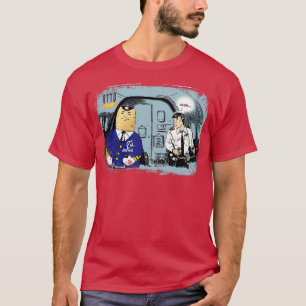 Vintages Funny Otto Pilot Otto: Aufblasbarer Pilot T-Shirt