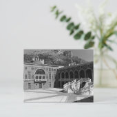 Vintages Fürstentum Monaco Palast Hof Postkarte (Stehend Vorderseite)