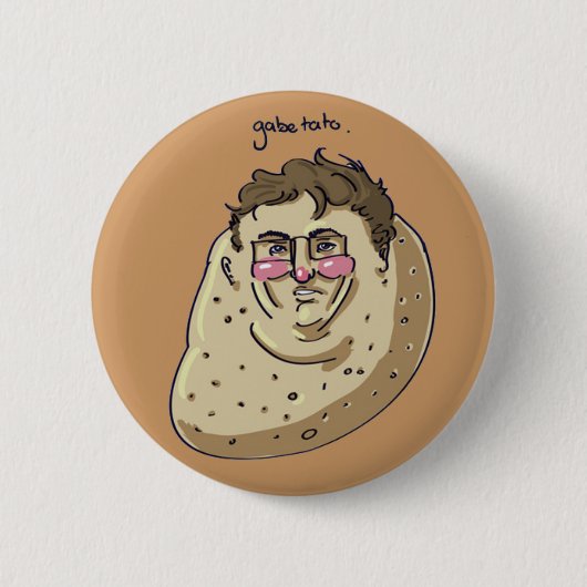 Vintages Gabetato Button (Vorderseite)