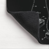 Vintages Gaming-Diagramm - Videospiel-Joystick-Con Mousepad (Ecke)