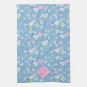 Vintages Gänsemuster Geschirrtuch (Vertikal)