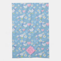 Vintages Gänsemuster