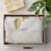 Vintages Garten-Blumenstrauß-Seidenpapier Seidenpapier (Geschenk)