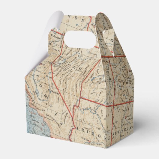 Vintages Gastgeschenk für United Staaten Geschenkschachtel (Rückseite)