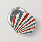 Vintages/gealtertes Flaggen-US Flagge Button (Vorne & Hinten)