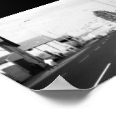 Vintages Gebäude Algerien Algier Poster (Ecke)