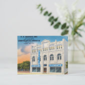 Vintages Gebäude, New Orleans, Louisiana Postkarte (Stehend Vorderseite)