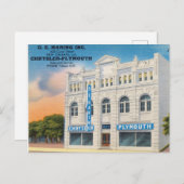 Vintages Gebäude, New Orleans, Louisiana Postkarte (Vorne/Hinten)