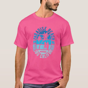 Vintages Geburtsdatum 1990 Malibu Kalifornien T-Shirt
