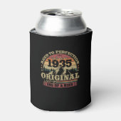 Vintages Geburtstagsgeschenk 1935 Dosenkühler (Kanne Vorderseite)