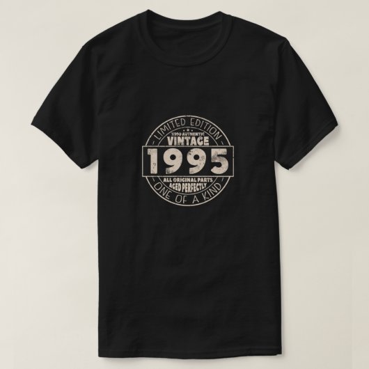 Vintages Geburtstagsgeschenk 1995 T-Shirt (Design vorne)