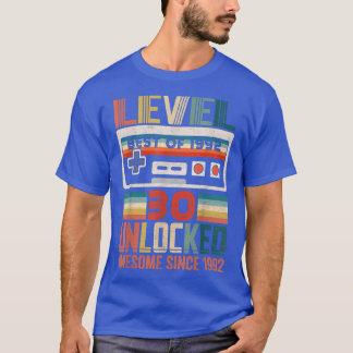 Vintages Geburtstagsgeschenk Best of 1992 Unlock L T-Shirt