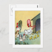 Vintages Geflügel Postkarte (Vorne/Hinten)