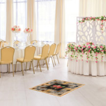 Vintages Gefühl für ein farbiges geometrisches Dam