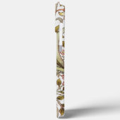 Vintages gelbes daffodisches Blumenmuster Case-Mate iPhone Hülle (Rückseite / Links)