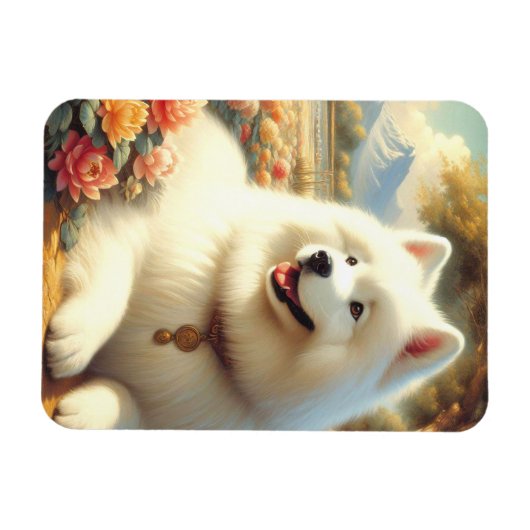 Vintages Gemälde Magnet (Horizontal)