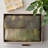 Vintages Gemälde mit schönem Vogelschwarm Seidenpapier (Geschenk)