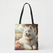 Vintages Gemälde Tasche (Vorderseite)