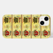 Vintages Gemüse kann Kunst kennzeichnen, Iona Bran Case-Mate iPhone Hülle (Rückseite (Horizontal))
