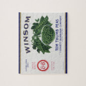 Vintages Gemüse kann Kunst, Winsom Peñas Puzzle (Vertikal)