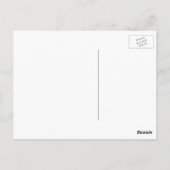 Vintages Gemüse; Limabohnen, Bio landwirtschaftlic Postkarte (Rückseite)