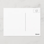 Vintages Gemüse Weißmais auf dem Cob Postkarte (Rückseite)