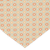 Vintages geometrisches Kreis-Muster Kurzer Tischläufer (Ecke)