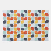 Vintages geometrisches Muster Geschirrtuch (Horizontal)