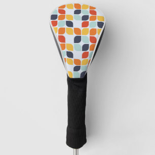 Vintages geometrisches Muster Golf Headcover