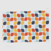 Vintages geometrisches Muster Golfhandtuch (Horizontal)