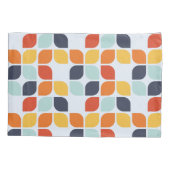 Vintages geometrisches Muster Kissenbezug (Rückseite-Links)