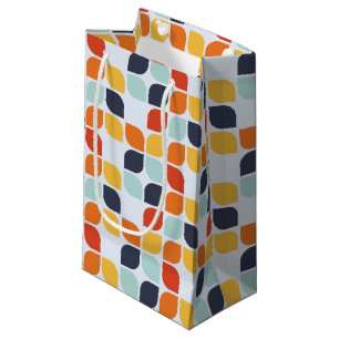 Vintages geometrisches Muster Kleine Geschenktüte