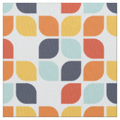 Vintages geometrisches Muster Stoff (Nahaufnahme)