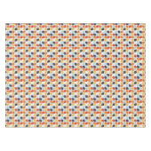 Vintages geometrisches Muster Tischdecke (Vorderseite (Horizontal))